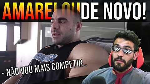 RAFAEL BRANDÃO AMARELOU E NÃO VAI MAIS COMPETIR.. de novo kkkkk