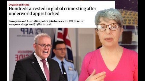 FBI and Australian Police Arrest a Lot of Bad People Using a Spy Phone