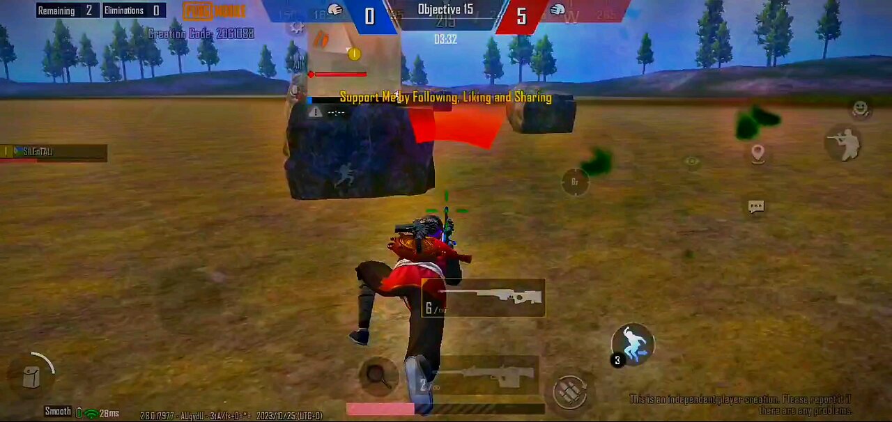 Full Havey shot awm pubgmobile gameplay ineed support public 🙏
