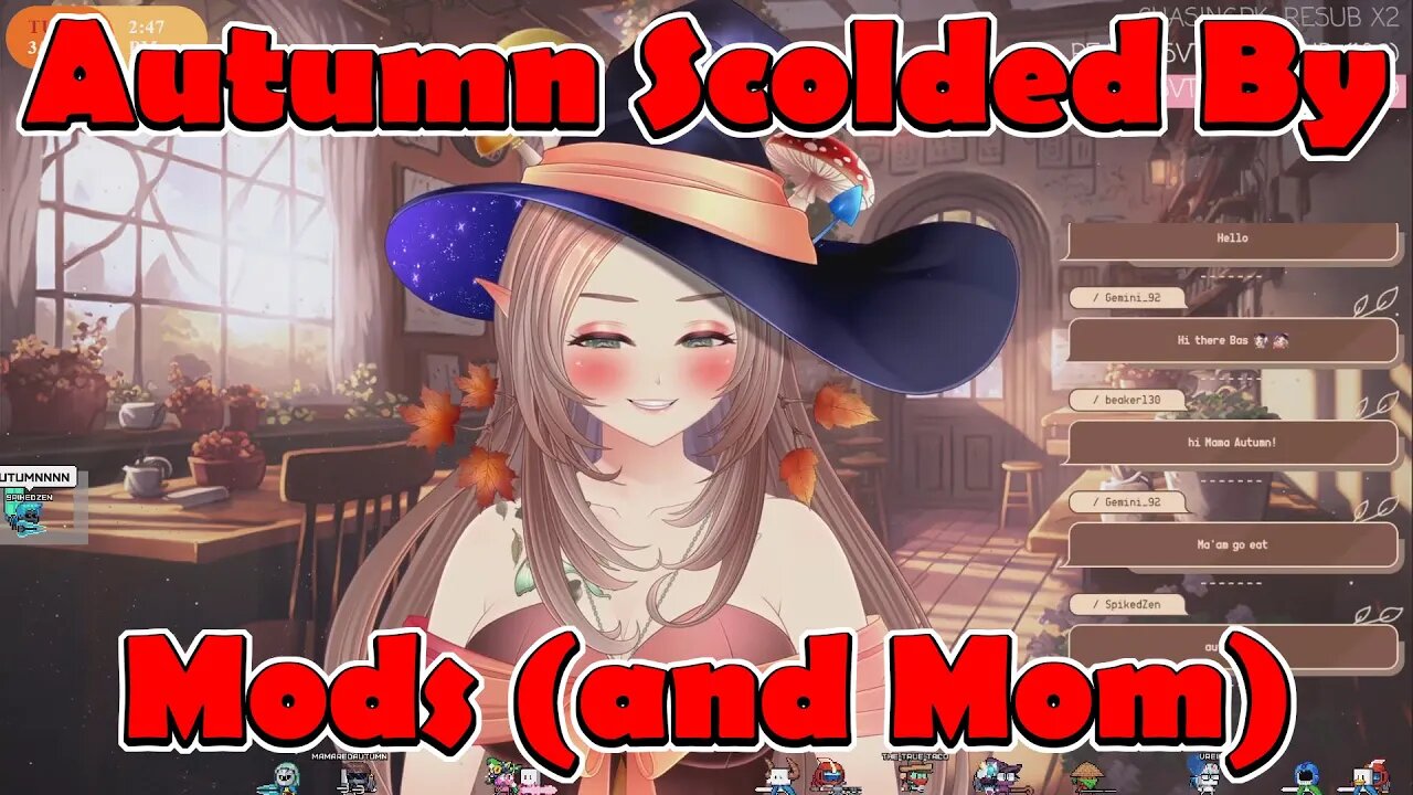 @RedAutumnOwl Scolded By Mods (and Mom) #vtuber #clips