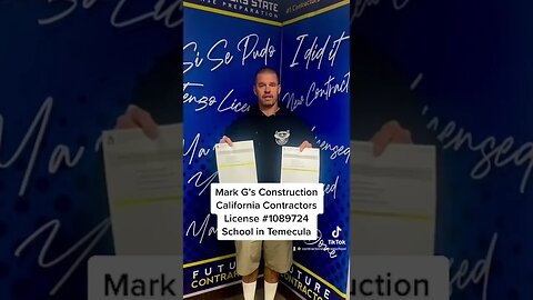 California General Contractors License