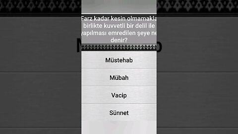 #yarışma #bilgi İSLÂMÎ BİLGİ YARIŞMASI