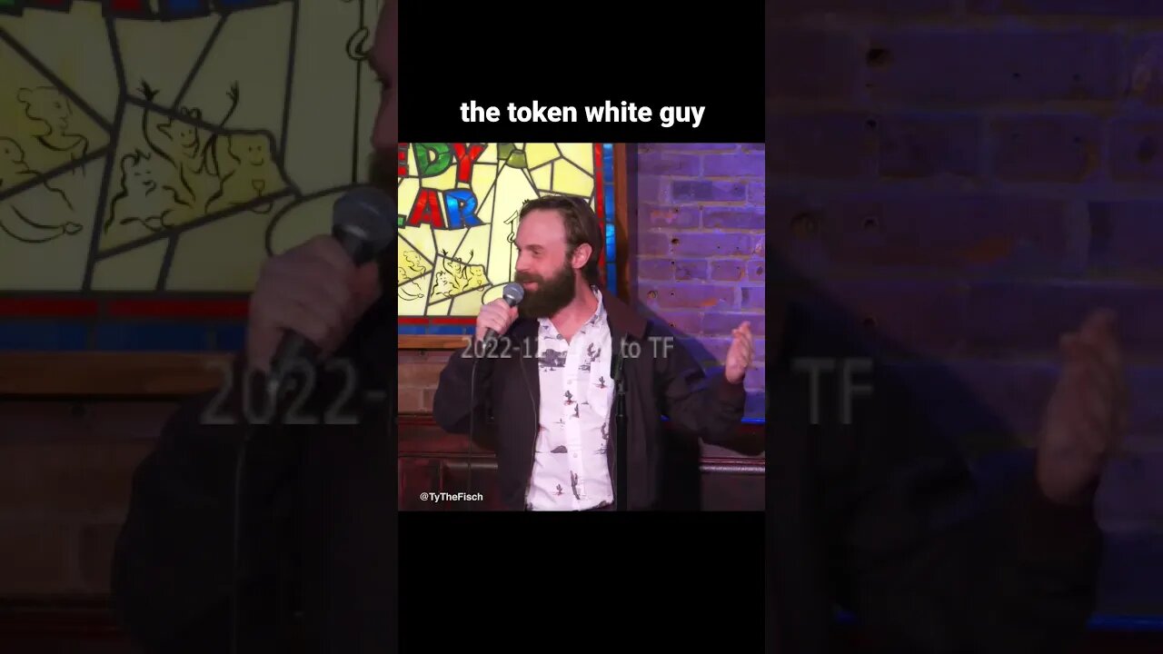 The token white comedian