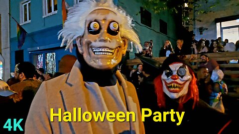 【4K】Biggest Halloween Party 🎃 Toronto Canada 🇨🇦