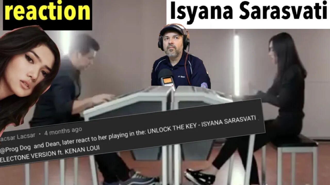 REACTION to Unlock the Key | Isyana Sarasvati | Electone Vers. ft. Kenan Loui