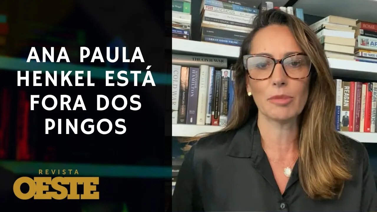 Ana Paula Henkel anuncia saída de Os Pingos nos Is, da Jovem Pan