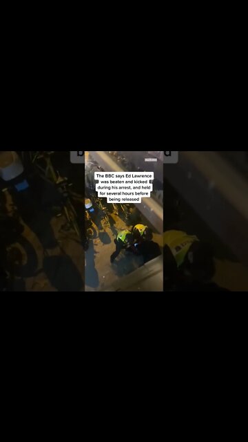 Replying to @nbcnews Video shows a BBC journalist being detained by police in #Shanghai, #China,