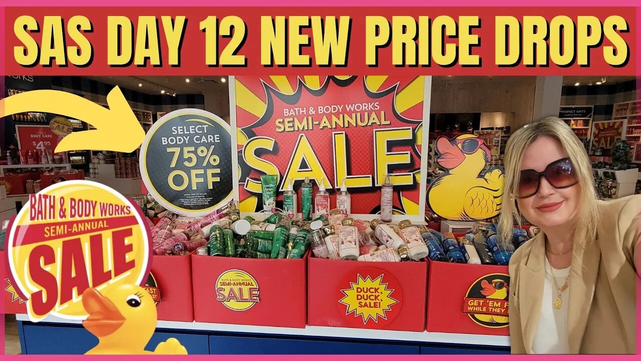 Bath & Body Works | SAS DAY 12 | PRICES FALLING | GREAT DEALS! | STORE WALK THRU #bathandbodyworks