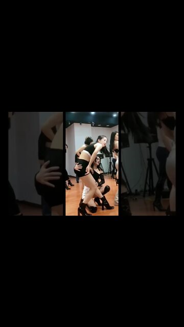 Younger Chinese Girl Being Trained in Critical Move