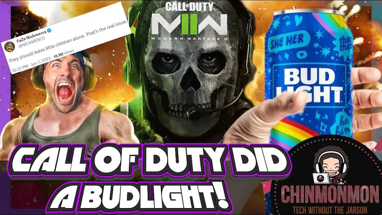 CALL OF DUTY Told BUD LIGHT "Hold My Beer!"😮