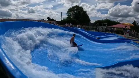 flowrider - Nick - 9 at Soak City, Kings Island