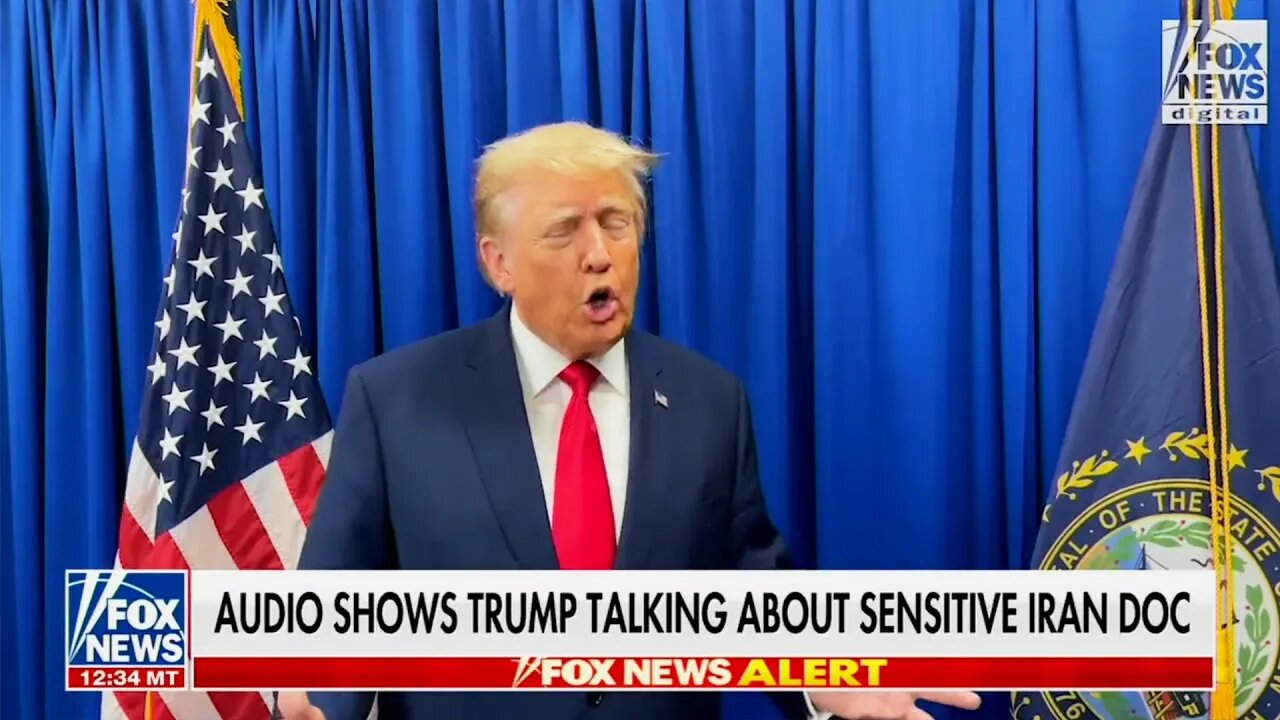 Trump malfunctions when confronted about audio leak