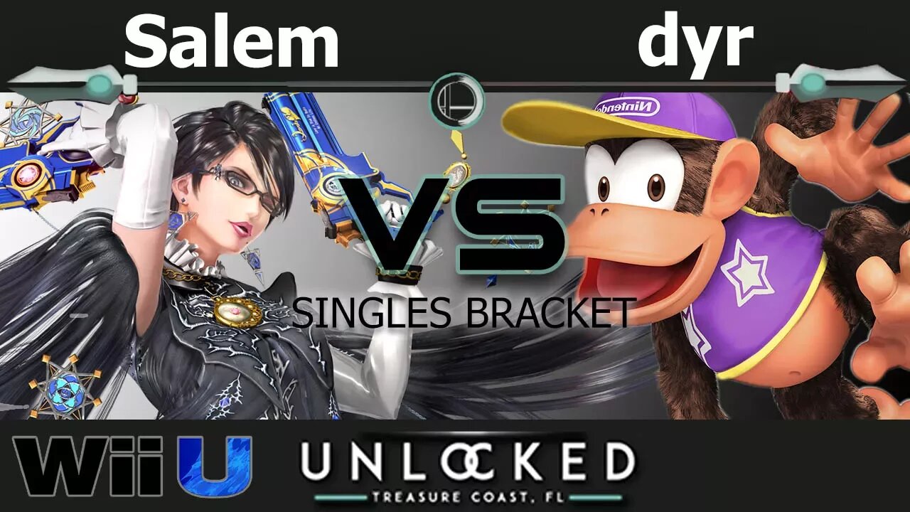MVG|Salem (Bayonetta) vs. MVG|dyr (Diddy Kong) - Wii U Singles Top 16 - Unlocked
