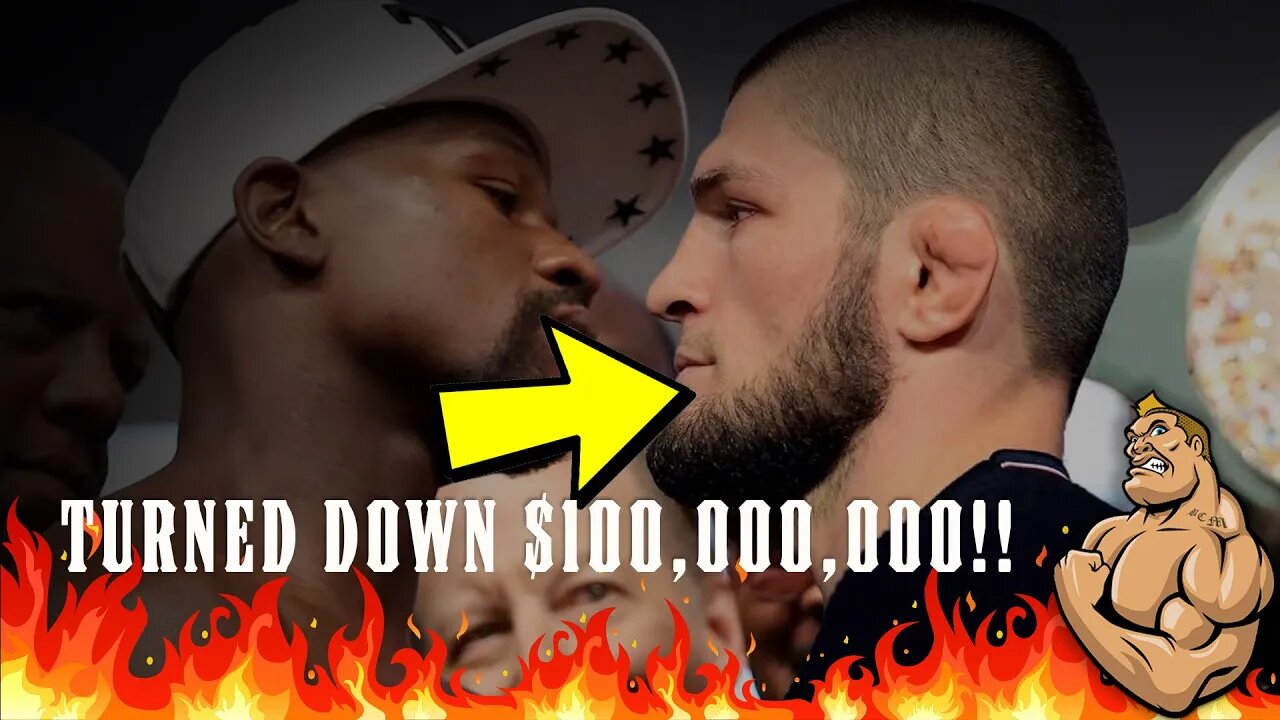 BREAKING New Info!! Khabib REFUSED to Fight Floyd Mayweather!!