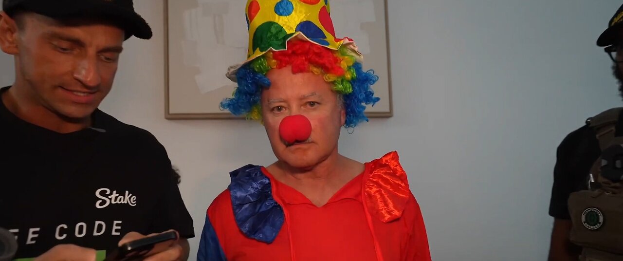 IP2 Stories - Vitaly & His Moms Catch an Old Man Chomo! Dress Him Up As A Clown
