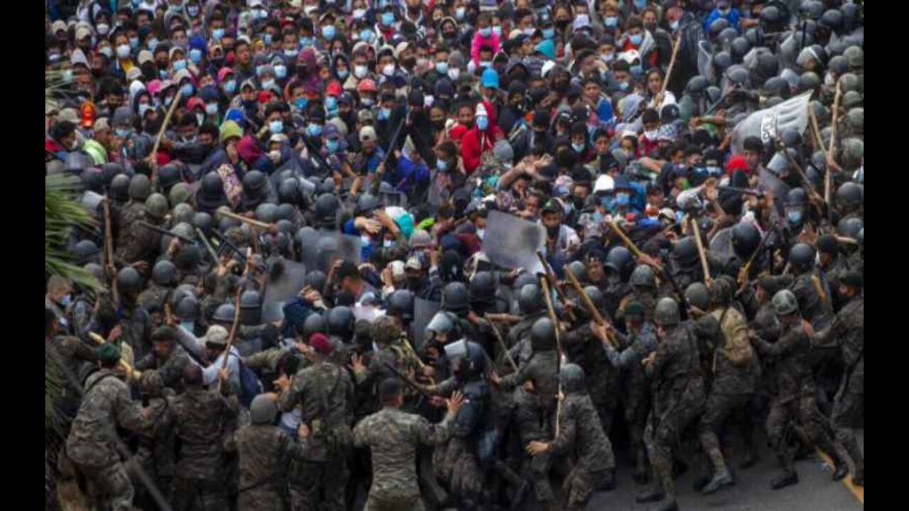 White Hats to Repel “Armed” Illegal Caravan