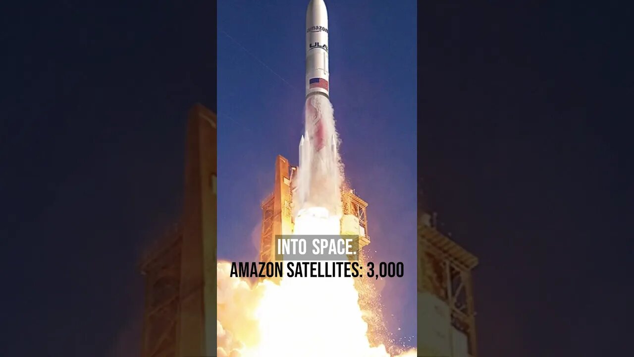 SpaceX vs Amazon: The Space Wars #shorts