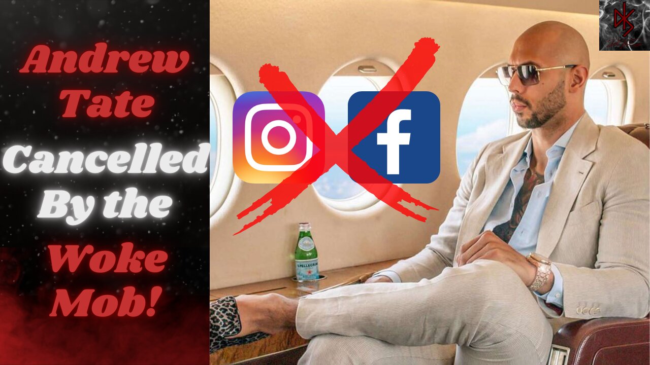 Andrew Tate CANCELLED on Instagram/Facebook! The War on Masculinity Just Heated Up!