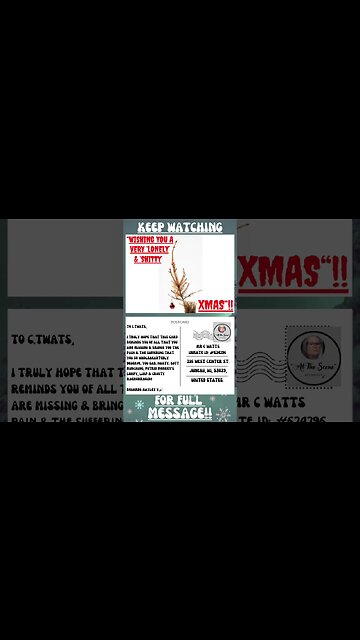 🔎 ‘CHRIS WATTS’ ‘POSTCARDS WITH PURPOSE’ - (NO.14) - #shorts #chriswatts #netflix #wtf 🔎