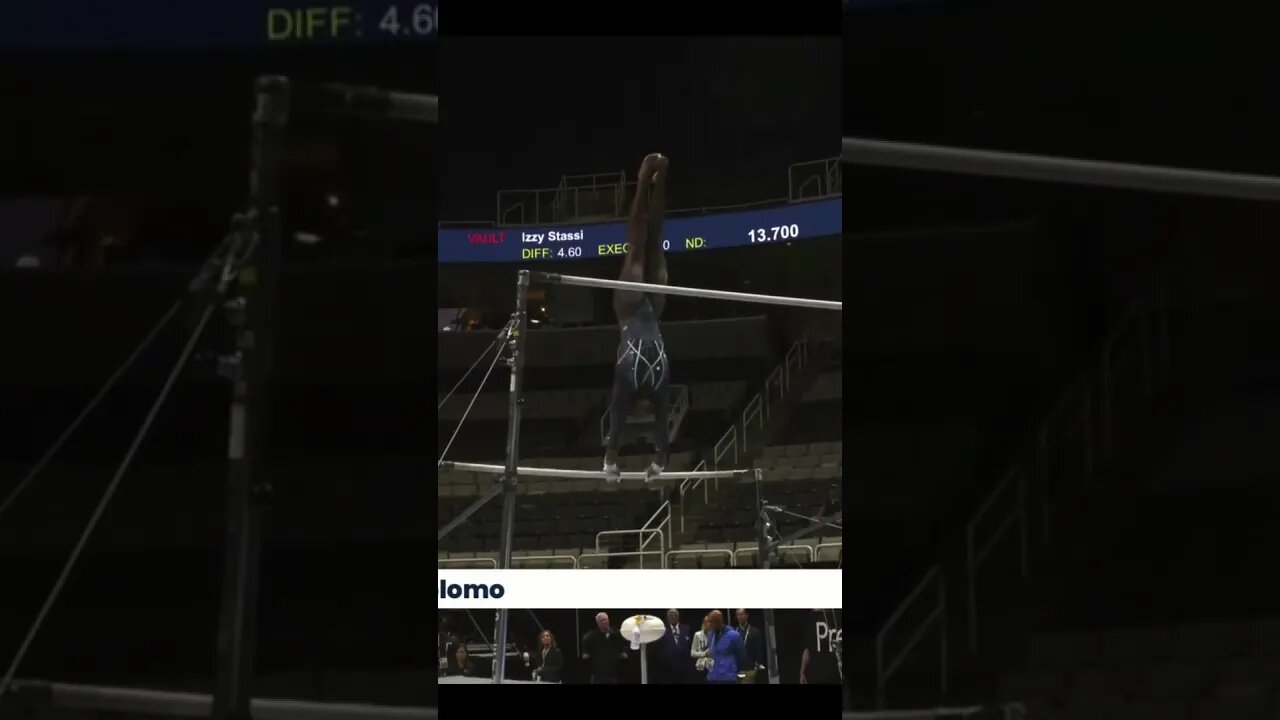 Zoey Molomo on Bars - 2023 Xfinity US Gymnastics Championships Junior Women Day 1 #shorts