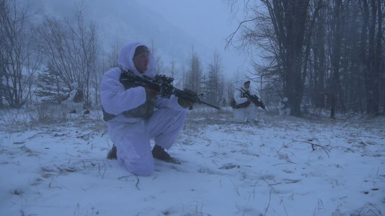 U.S. Paratroopers Conduct Integrated Familiarization Training - Exercise Steel Blizzard