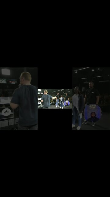 Daniel Adams Playing With A "Demon" on Stage