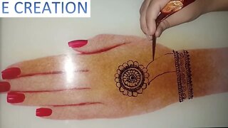 mehndi design for beginner