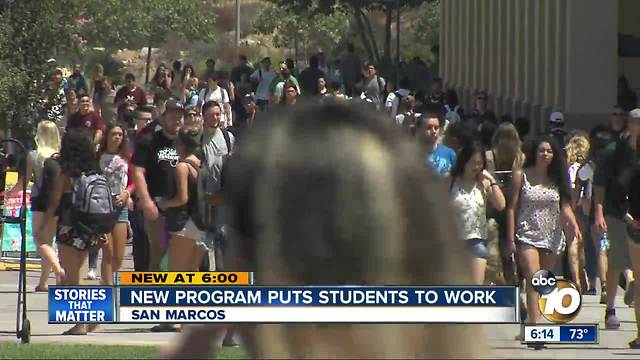 Program puts CSU students to work in San Marcos