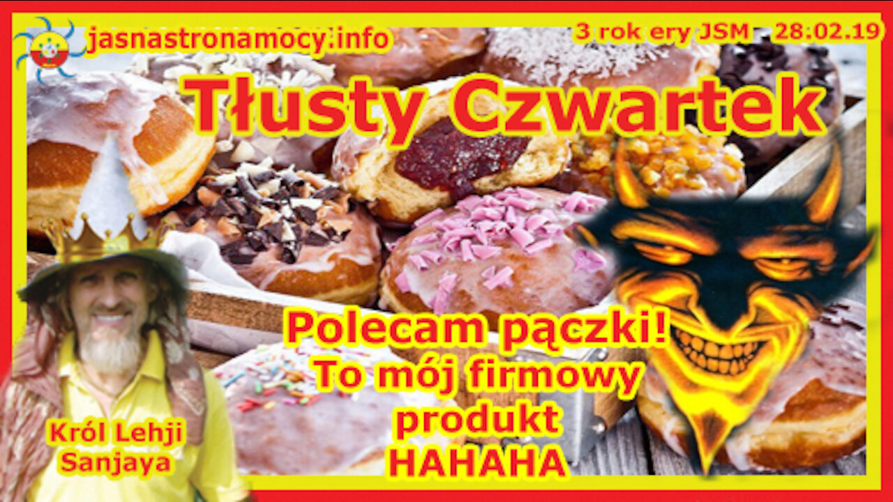 Tłusty Czwartek - Polecam‼ To mój firmowy produkt‼ HAHAHA