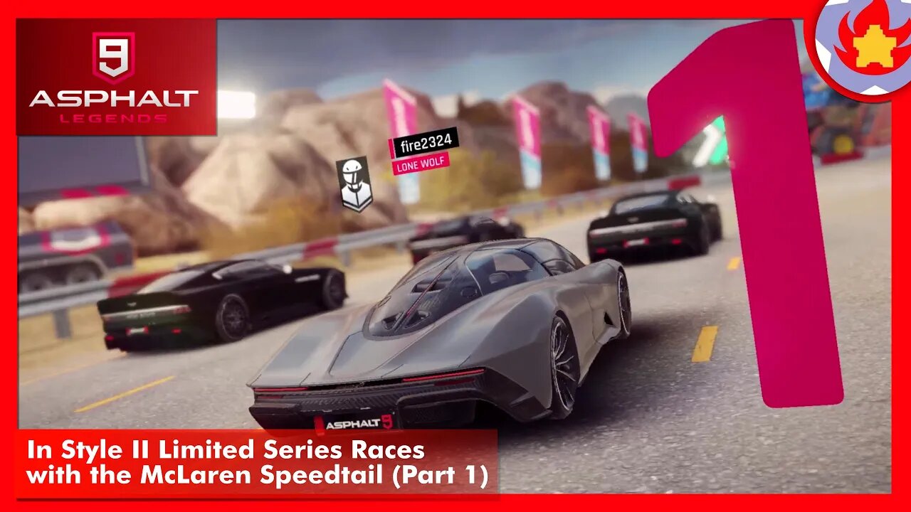 In Style II Races with the McLaren Speedtail (Part 1) | Asphalt 9: Legends for Nintendo Switch