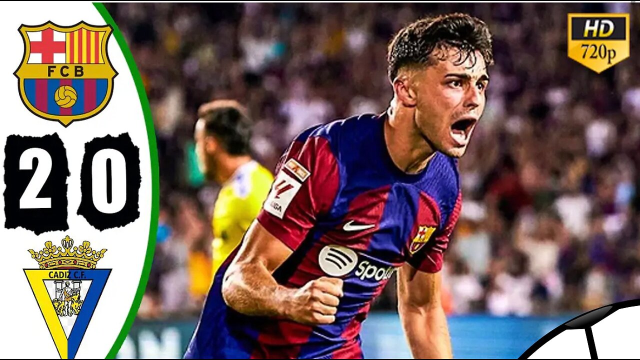 Barcelona vs Cadiz 2-0 Highlights & All Goals 2023 HD