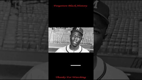 Hank Aaron | Forgotten Black History