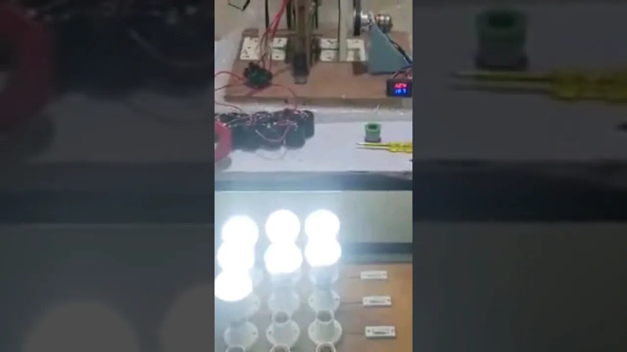 selfrunning motor-generator free energy device from Punit Patel #shorts