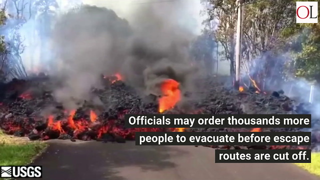 Lava Threatens Hawaii Exit Routes