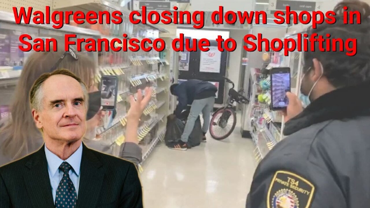 Jared Taylor || Walgreens Closing Down Shops in San Francisco due to Shoplifting