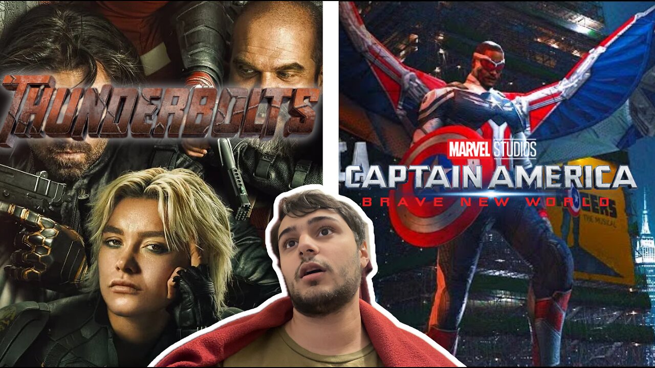 Reacting to the New Captain America 4 AND Thunderbolts trailers!