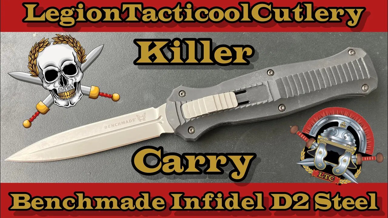 The Benchmade Infidel OTF Killer Carry!