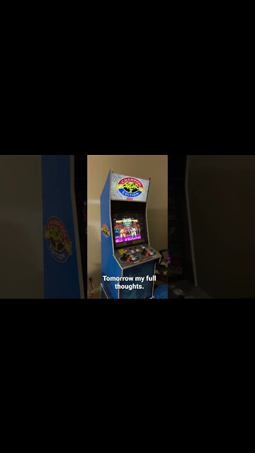 Big Blue Arcade1up my full analysis tomorrow.