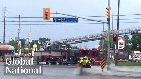 Global National: Aug. 18, 2024 | GTA hit with record rainfall, tornado touches down in Ayr