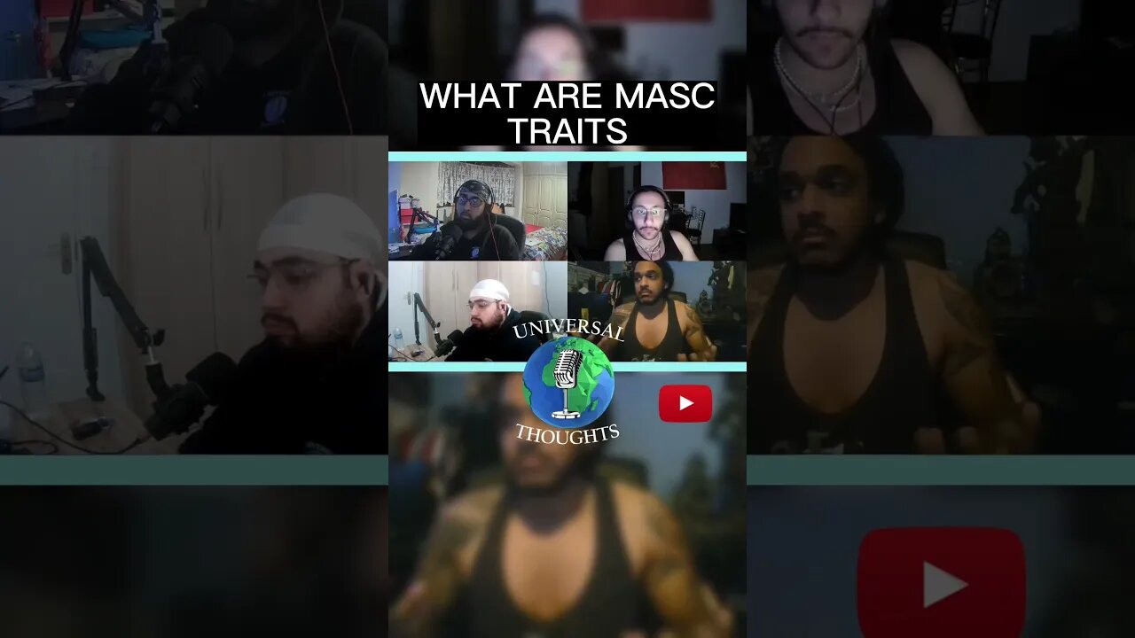 What are masculine traits? #shorts #debate #politics #masculinity