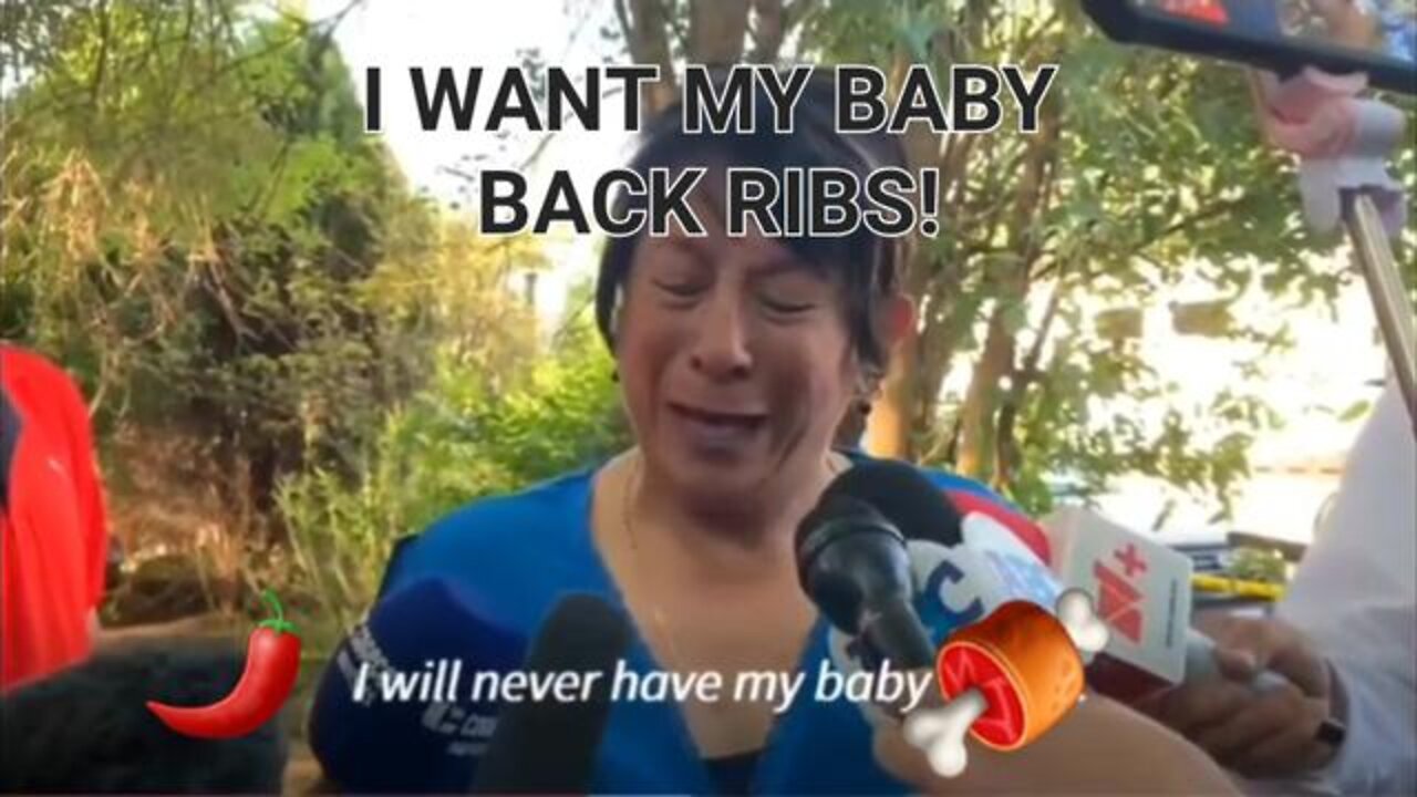 THEY WANT THEIR BABY BACK RIBS (HOAX CRISIS ACTORS)