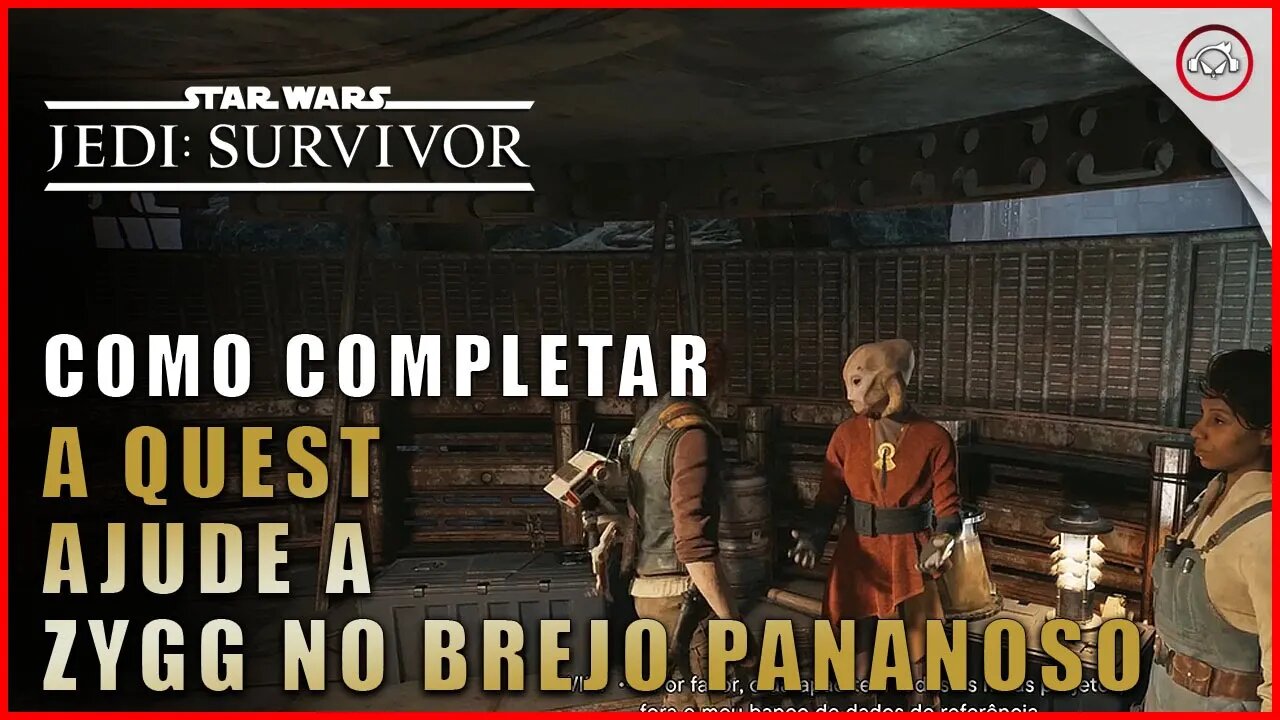 Star Wars Jedi Survivor, Como completar a Quest ajude a ZYGG no Pântano | Super-Dica Pt-BR