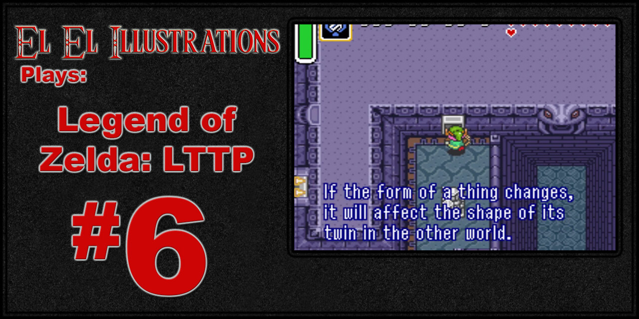 El El Plays A Legend of Zelda: A Link to the Past Episode 6: Old School Water Temple