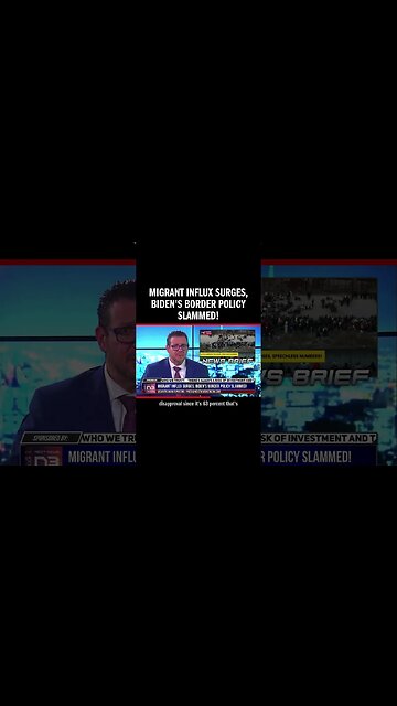 Migrant Influx Surges, Biden's Border Policy Slammed!