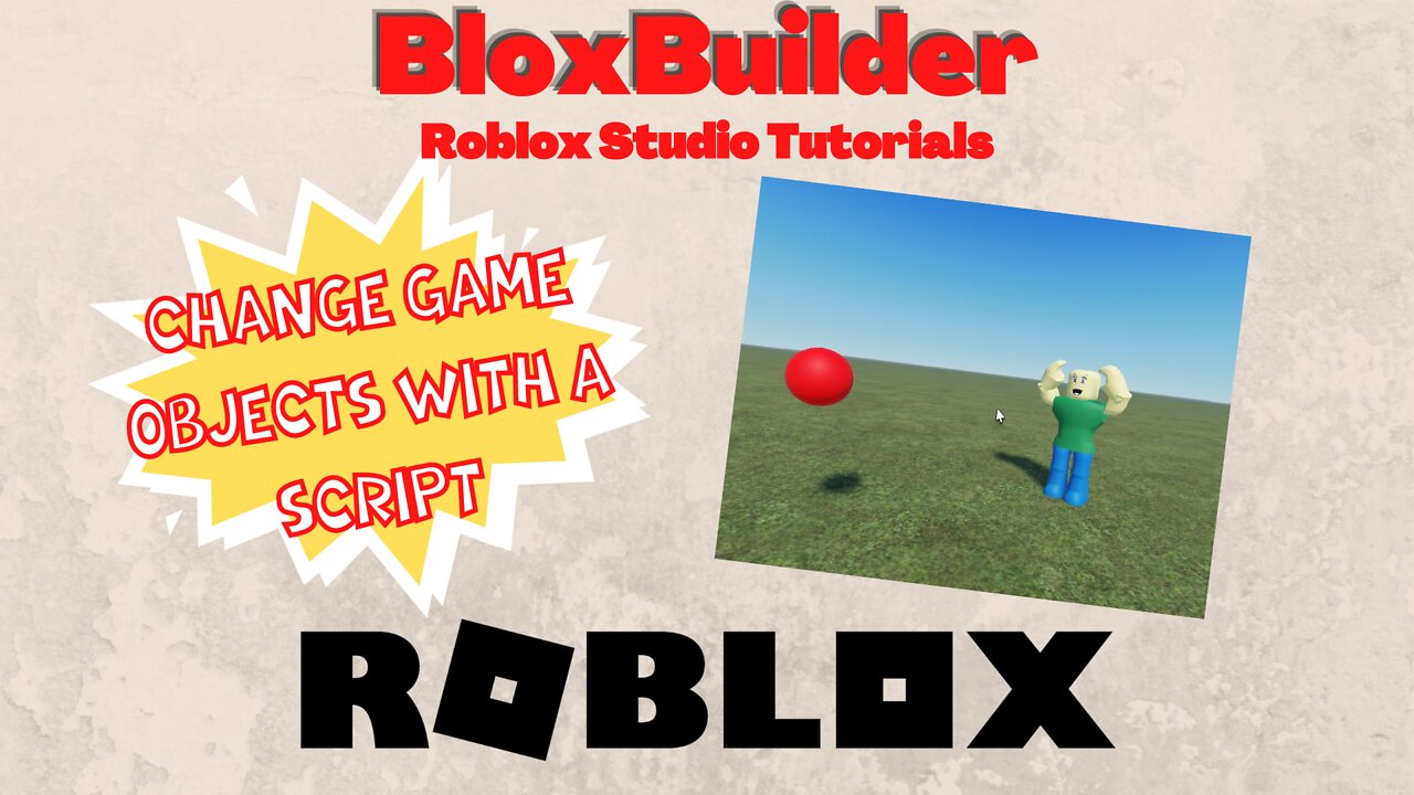 Scripting 101: Changing a Part's Properties with a Script | Roblox Studio | 2022