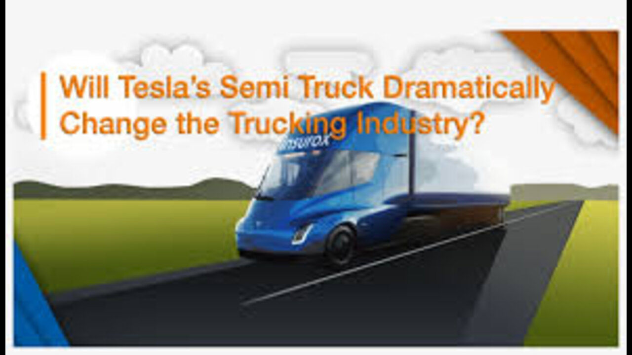 Elon Musk: Tesla self-driving trucks