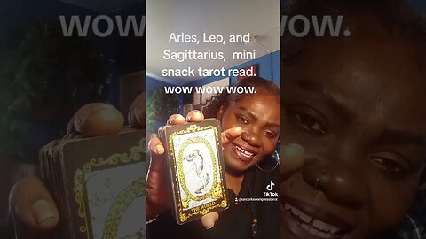 Fire Signs🐏♐🦁: Two card Tarot split. Wow Wow Wow.