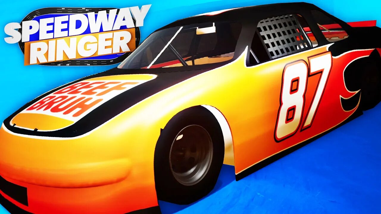 BRAND NEW NASCAR GAME JUST CAME OUT!! // Speedway Ringer