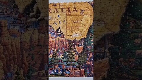 60,000 Piece What a Wonderful World Jigsaw Puzzle Day 57! #shorts #puzzle #jigsawpuzzles #puzzles