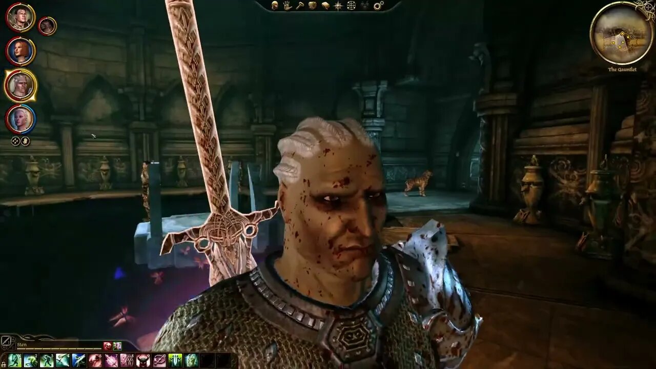 Dragon Age Origins - Horrible bridge puzzle